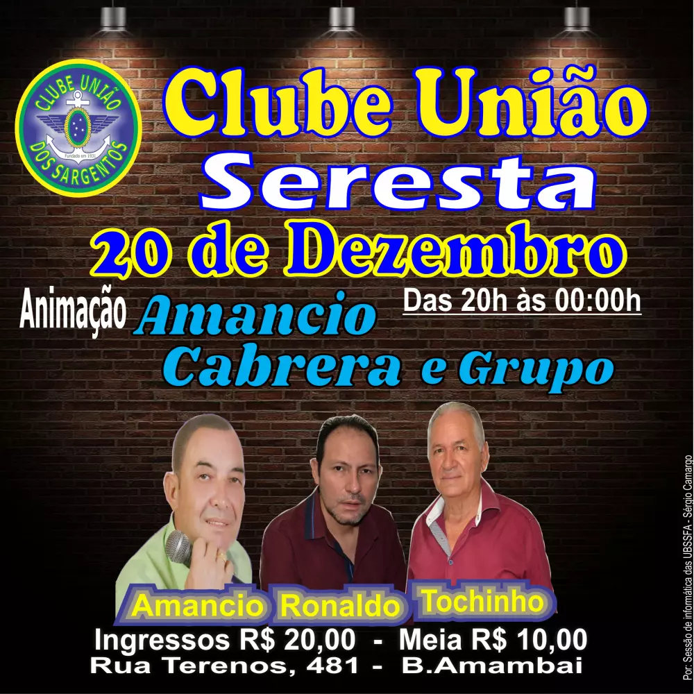 Seresta do Clube União 20/12/2023